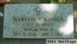 Warren W. Kinder