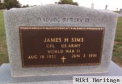 James H Sims