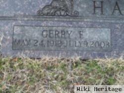 Geraldine F "gerry" Hall