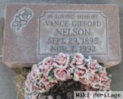 Vance Gifford Nelson