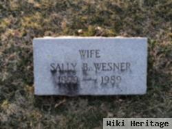 Sally Bubp Wesner