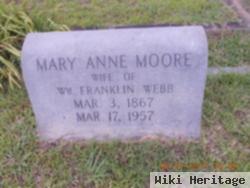 Mary Ann Moore Webb