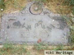 William P Wasson