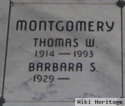 Barbara S Montgomery