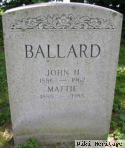 Mattie Artrip Ballard