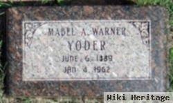 Mabel A. Warner Yoder