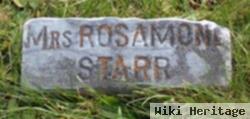 Mrs Rosamond Shaffer Starr