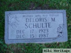 Deloris M Schulte