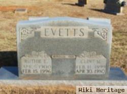 Ruthie Ellen (Edwards) Evetts