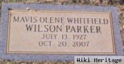 Mavis Olene Whitfield Wilson Parker