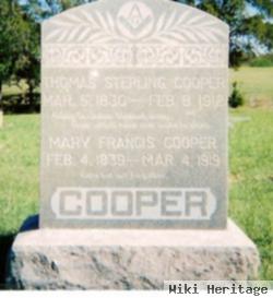 Mary Frances Dawkins Cooper