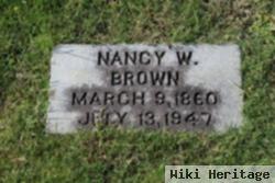 Nancy W Brown