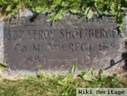 Sgt Leroy James Shotzberger