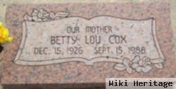 Betty Lou Brown Cox