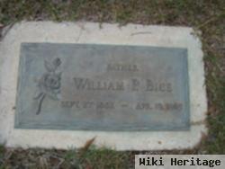 William Price "willie" Bice