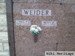 Betty H. Weider