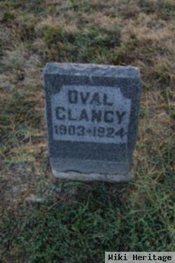 Oval R. Roberts Clancy