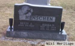 Hosea W Henschen