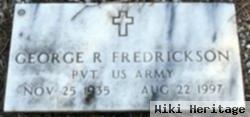 George R Fredrickson, Jr