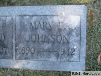 Mary E Johnson