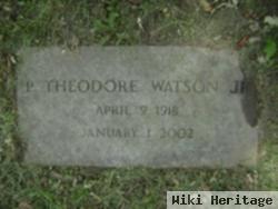 Percy Theodore Watson, Jr