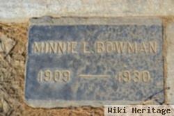 Minnie L. Bowman