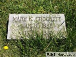 Mary Keister Crockett