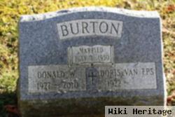 Donald W Burton