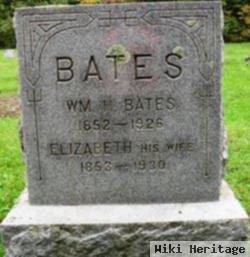 William H Bates