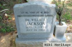 Dr Willie E. Jackson