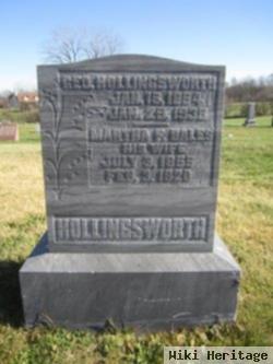 Martha F Hollingsworth