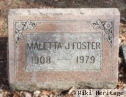 Maletta J Brazee Foster