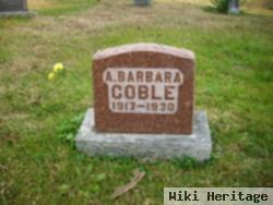 A. Barbara Coble