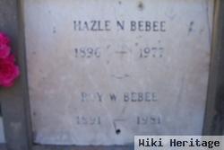 Hazle Nettie Bebee