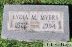 Lydia M Myers