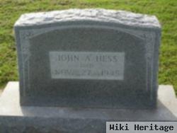 John A. Hess