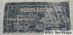 Rose Ann Garton Huddleston