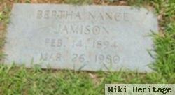 Cora Bertha Nance Jamison