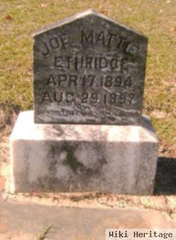 Joe Mattie Ethridge