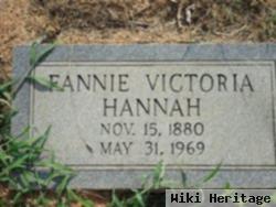 Fannie Victoria Stephens Hannah