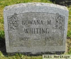 Gowana Melissa Whiting