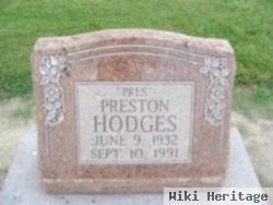 Preston "pres" Hodges