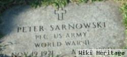 Pfc Peter Sarnowski