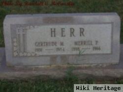 Merrill Paul Herr