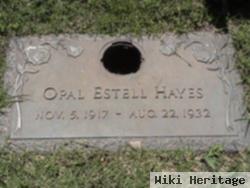 Opal Estell Hayes