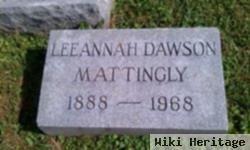 Leanna E. Dawson Mattingly