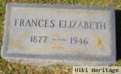 Frances Elizabeth "fannie" Thurmond Bunch