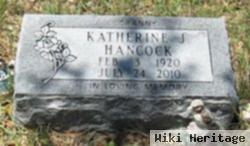 Katherine J Johnson Hancock