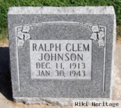 Ralph Clem Johnson