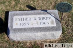 Esther B Mathews Wrone